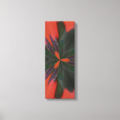 Afdrukken abstract rood groen patroon (Voorkant)