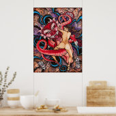 AFDRUKKEN "Addict"-reeks Poster (Keuken)