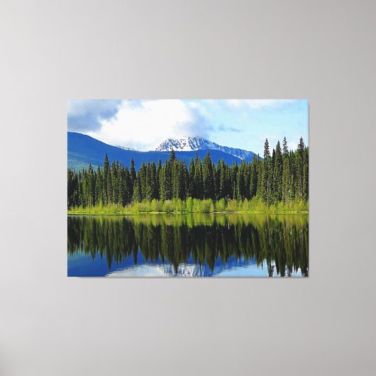 Afdrukken Afbeelding retch Canvas spiegelen (Voorkant)