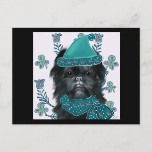 Afdrukken affenpinscher Canvas Briefkaart