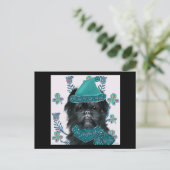 Afdrukken affenpinscher Canvas Briefkaart (Staand voorkant)