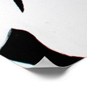 Afdrukken - Als de duivel in de weg staat Poster (Hoek)