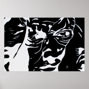 Afdrukken - Als de duivel in de weg staat Poster