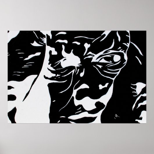 Afdrukken - Als de duivel in de weg staat Poster (Voorkant)