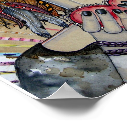 Afdrukken artikelen poster (Hoek)