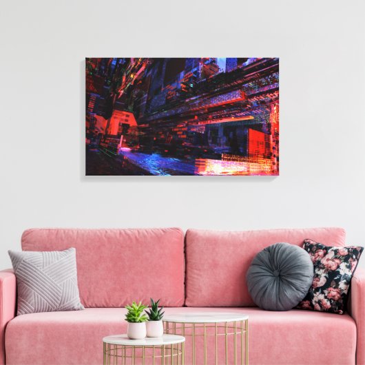 Afdrukken automaton Canvas (Insitu (Woonkamer))