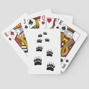 Afdrukken beer pokerkaarten