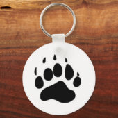 Afdrukken beer sleutelhanger (Voorkant)