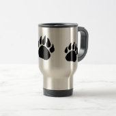 Afdrukken beer - Travel Mug Reisbeker (Voorkant rechts)