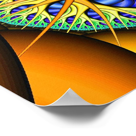 Afdrukken: Boom van het derde oog Poster (Hoek)