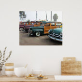 Afdrukken boven surf poster (Keuken)