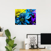Afdrukken - Bright bloesems 4724D Poster (Thuiskantoor)