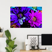Afdrukken - Bright bloesems 4725D Poster (Thuiskantoor)