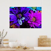 Afdrukken - Bright bloesems 4725D Poster (Keuken)