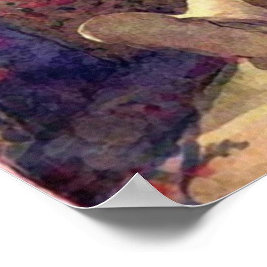 Afdrukken  canvas lezen poster (Hoek)