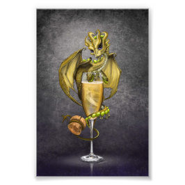 Afdrukken Champagne Dragon 4x6 Foto Afdruk