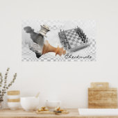Afdrukken checkmate poster (Keuken)