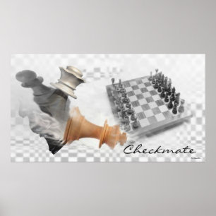 Afdrukken checkmate poster