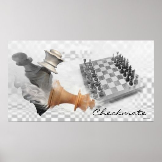 Afdrukken checkmate poster (Voorkant)