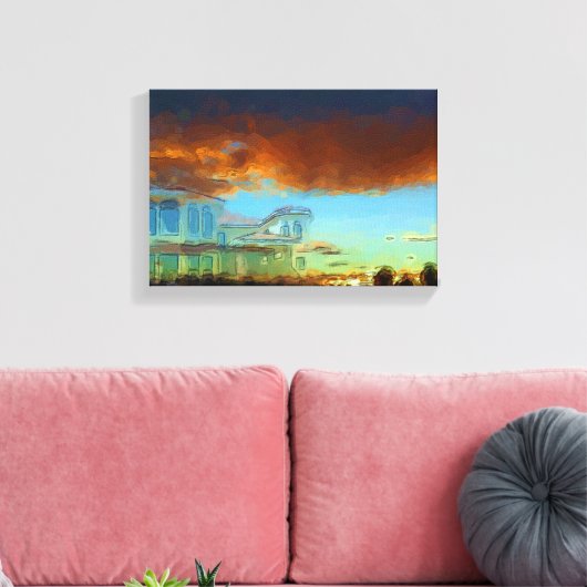 Afdrukken Comfort_Stretched Canvas (Insitu (Woonkamer))