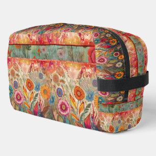 Afdrukken CRetro Hippie: Garden Fantasy Cut Naaiza Toilettasje