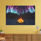 Afdrukken Cwm Aurora Canvas (Insitu (Woonkamer))