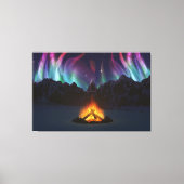 Afdrukken Cwm Aurora Canvas (Voorkant)