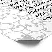 Afdrukken Damasmagneten Poster (Hoek)