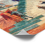 Afdrukken - De structuur van Freemasonry-Poster Poster (Hoek)