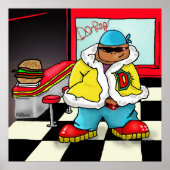 Afdrukken "Do-Rag" — door Kev Moore Poster (Voorkant)