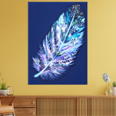 Afdrukken doek doek doder - uw kleuren (Insitu (Woonkamer))