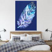 Afdrukken doek doek doder - uw kleuren (Insitu (Slaapkamer))
