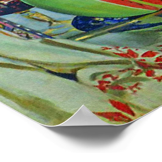 Afdrukken: Echtgenote van Merchant door Boris Kust Poster (Hoek)