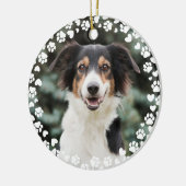 Afdrukken en foto's van aangepaste Lijsten verven Keramisch Ornament (Links)