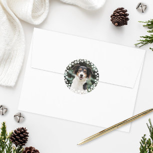 Afdrukken en foto's van aangepaste Lijsten verven Ronde Sticker