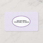 Afdrukken en hart tekenen visitekaartje (Achterkant)