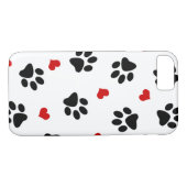 Afdrukken en hart verven Case-Mate iPhone case (Achterkant (Horizontaal))