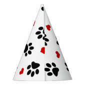 Afdrukken en hart verven feesthoedjes (Achterkant)