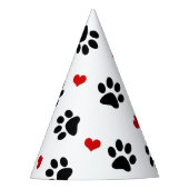 Afdrukken en hart verven feesthoedjes (Voorkant)