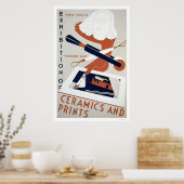 Afdrukken en keramische artikelen Expo 1938 WPA Poster (Keuken)