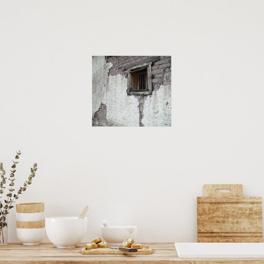 Afdrukken: Fairbank Jail Poster (Keuken)