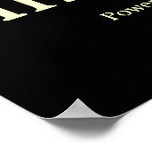 Afdrukken: Fancy vlucht (Poster) Poster (Hoek)