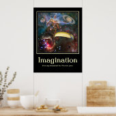 Afdrukken: Fancy vlucht (Poster) Poster (Keuken)