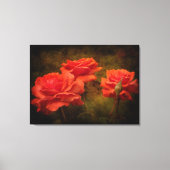 Afdrukken gekleurd Roos met getextureerd perzik (Voorkant)