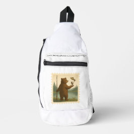 Afdrukken Gesneden naaizak Sling Bag