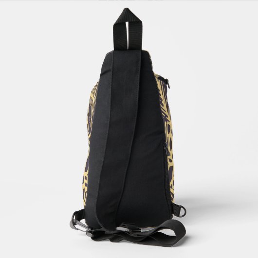 Afdrukken Gesneden naaizak Sling Bag (Achterkant)