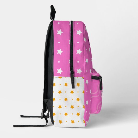 Afdrukken gesneden zakken bedrukte rugzak (Links)