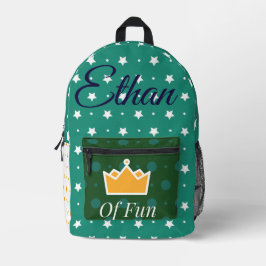 Afdrukken gesneden zakken bedrukte rugzak