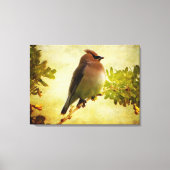 Afdrukken getextureerd cedar Waxing Stretch Canvas (Voorkant)