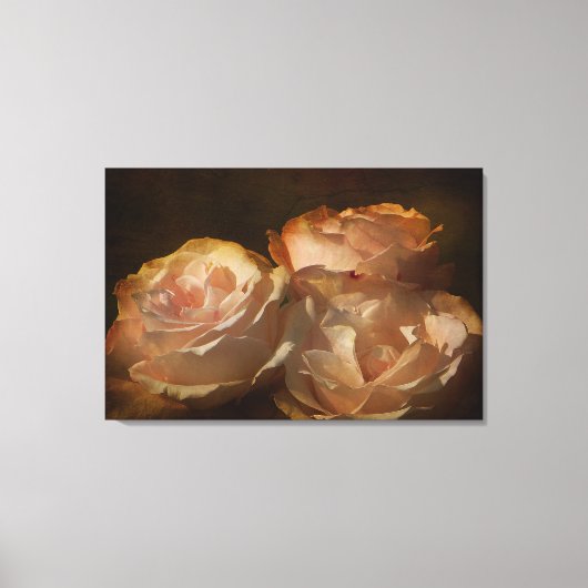 Afdrukken getextureerd Roos namiddag (Voorkant)